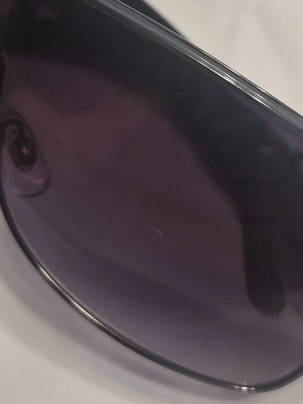 Black / Silver Dana Buchman Gradient Lens Sunglasses